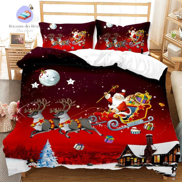 Housse de Couette Nuit de Noel